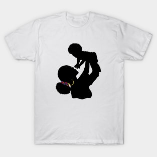 African Woman with Child, Mama Africa T-Shirt